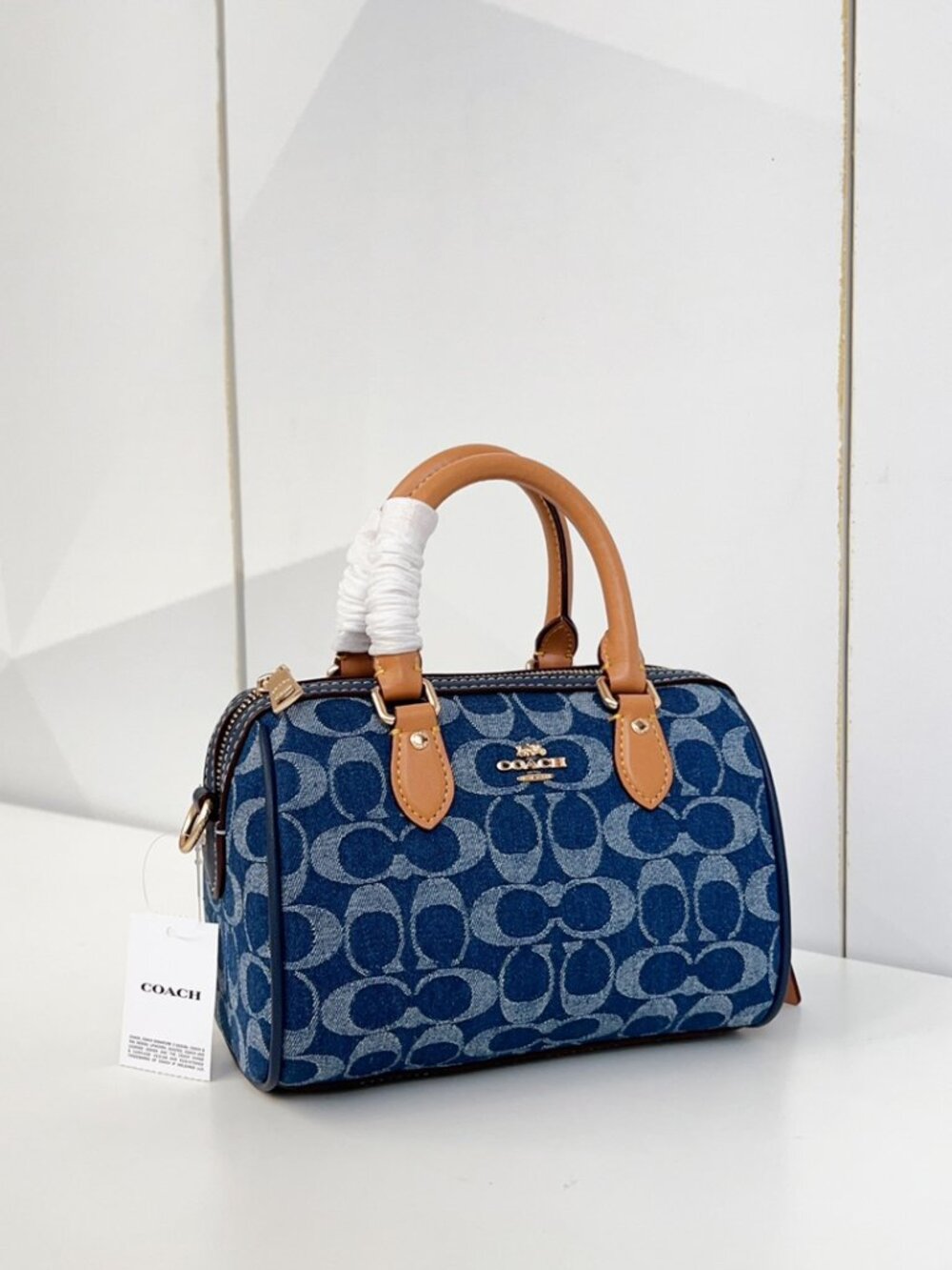 Coach small denim bag - Picture 2 of 8